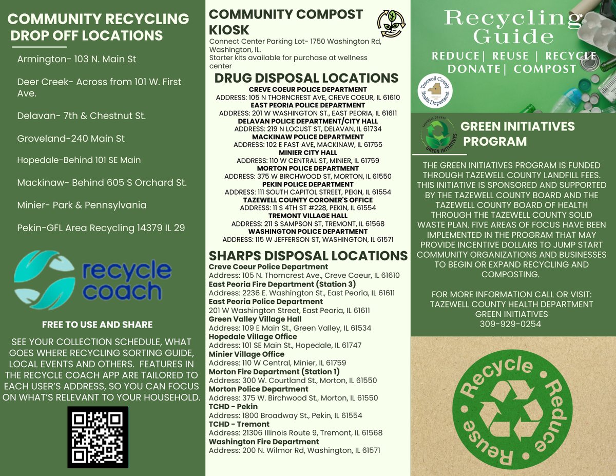 Thorncrest Village, ON - Taz Co Recycling Resources Info 2 - Village of Morton | Morton Illinois